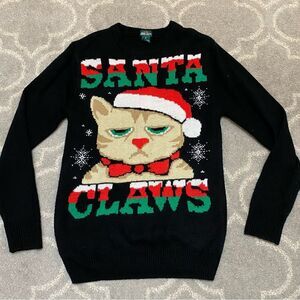 Dec 25th Santa Claws Ugly Christmas Sweater – Size Small